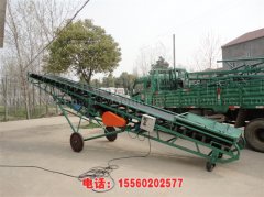 6米移動升降皮帶機、水泥裝車皮帶機發貨甘肅隴南