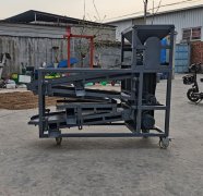 河南三門峽花椒清選篩、時(shí)產(chǎn)300Kg/h花椒振動(dòng)篩、220V花椒篩分機(jī)